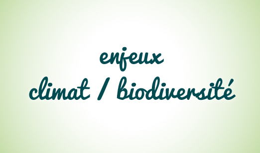 Enjeux Climat/Biodiversité